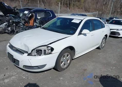 2010 Chevrolet Impala Lt from USA, damaged, VIN 2G1WB5ENXA1130145